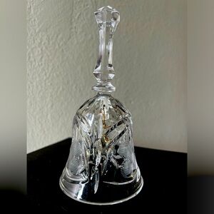 Beautiful 🤩 Vintage Crystal Bell 🔔